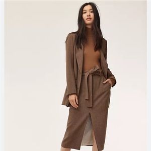 Aritzia Wilfred Jallade/Tie Front Skirt Size 6